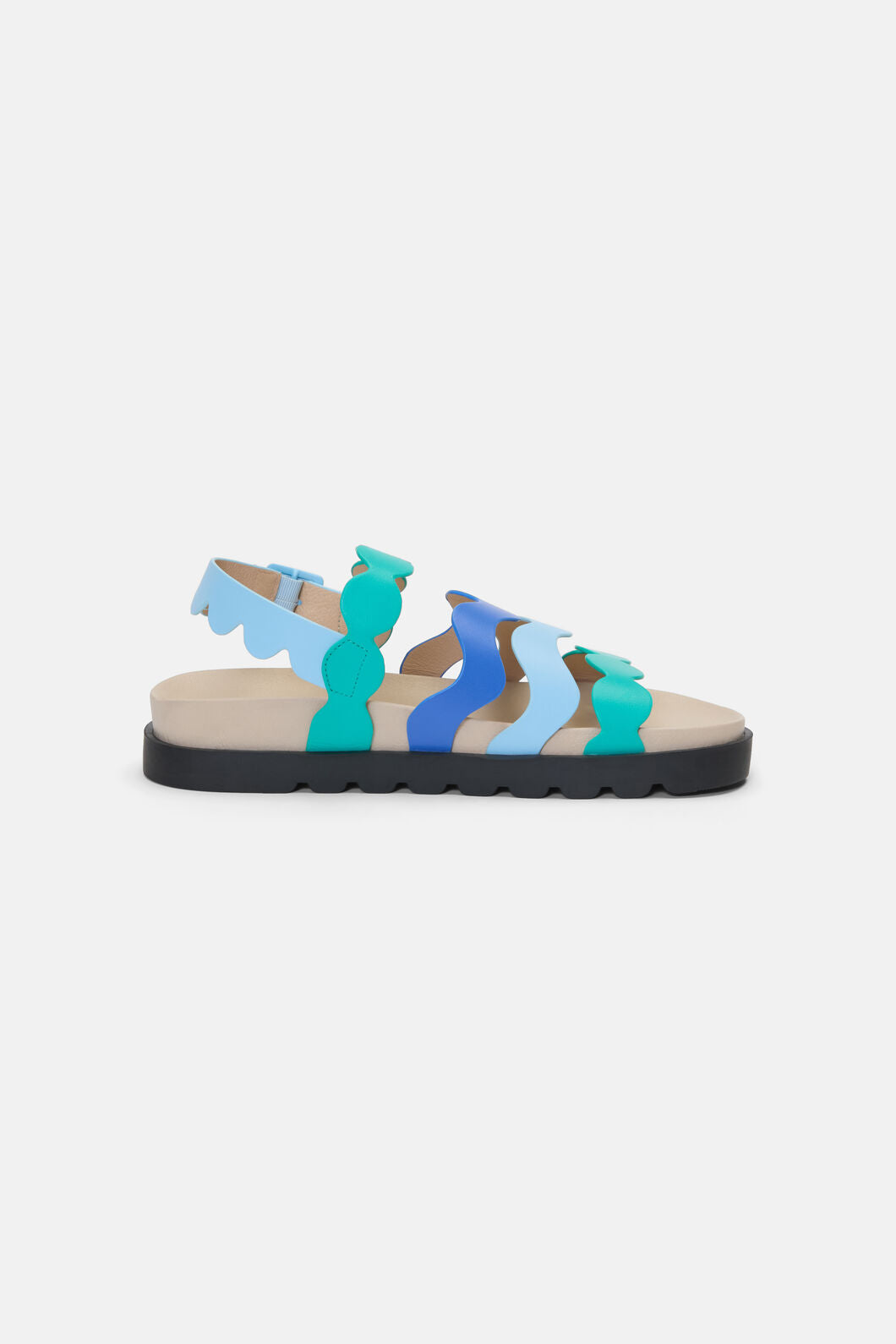 Gorman NZ - Wavy Baby Sandal - ocean