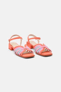 Gorman NZ - Bon Voyage Sandal Coral - blue-coral
