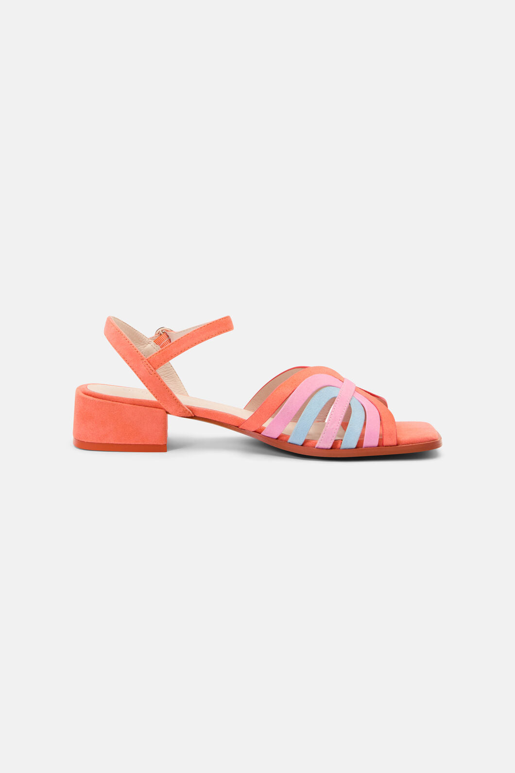 Gorman NZ - Bon Voyage Sandal Coral - blue-coral