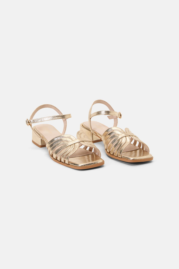 Gorman NZ - Bon Voyage Sandal Gold - gold