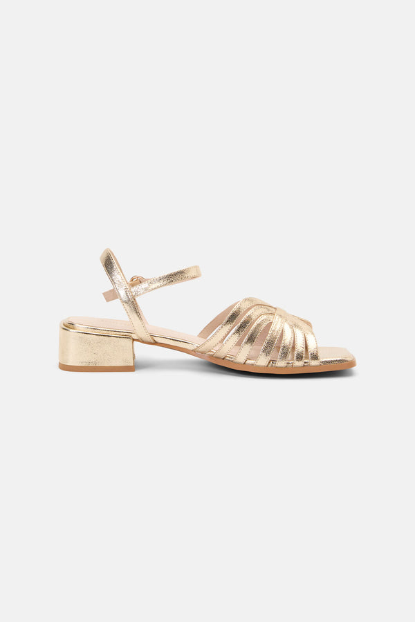 Gorman NZ - Bon Voyage Sandal Gold - gold