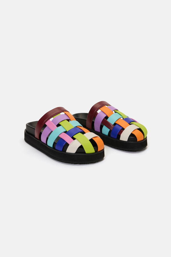 Gorman NZ - Woven Wonders Slide - multi