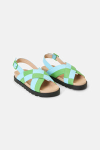 Gorman NZ - Chequered Past Sandal Green - green