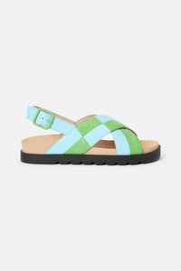 Gorman NZ - Chequered Past Sandal Green - green