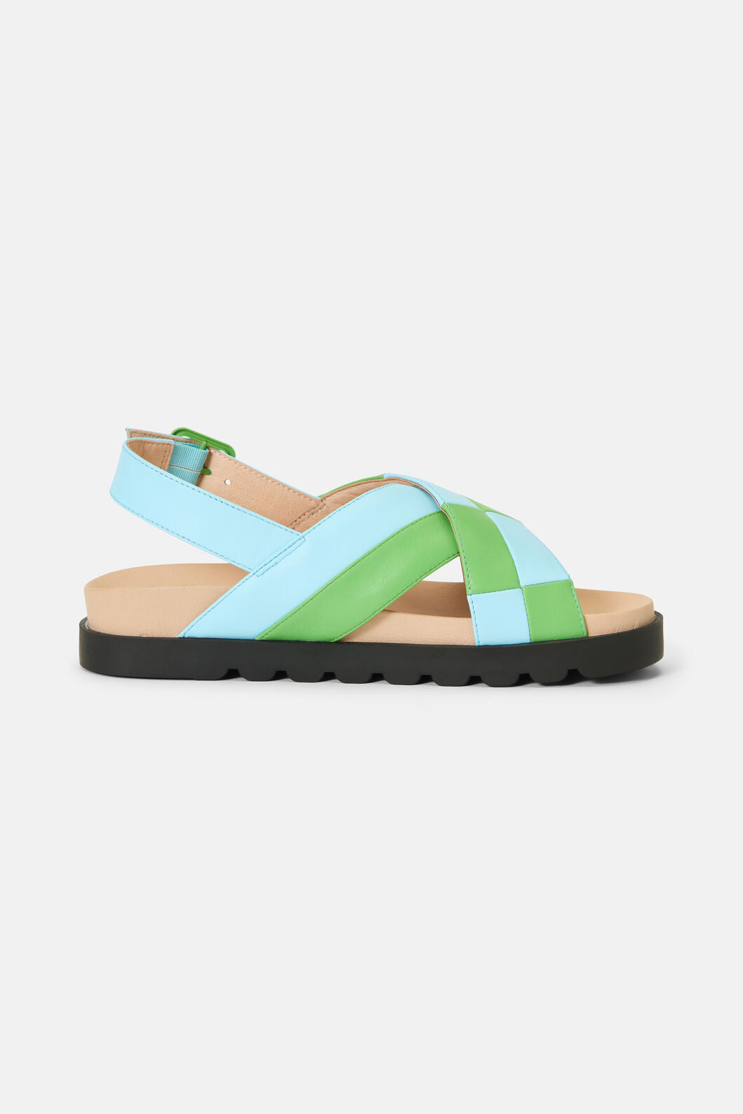 Gorman NZ - Chequered Past Sandal Green - green
