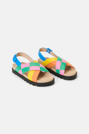 Gorman NZ - Chequered Past Sandal Multi - multi