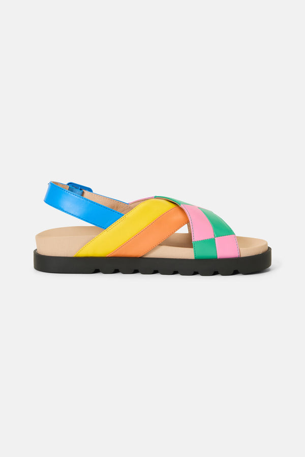 Gorman NZ - Chequered Past Sandal Multi - multi