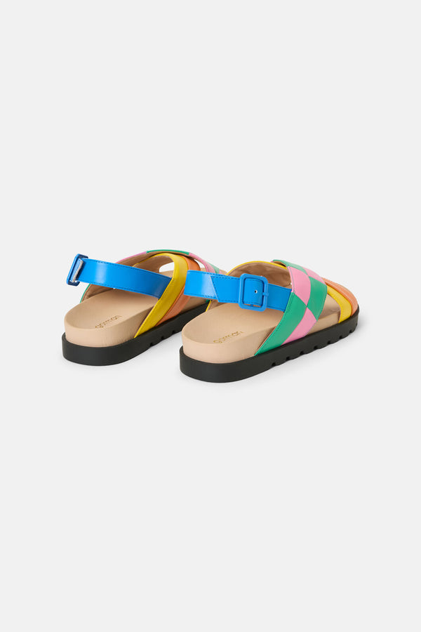 Gorman NZ - Chequered Past Sandal Multi - multi