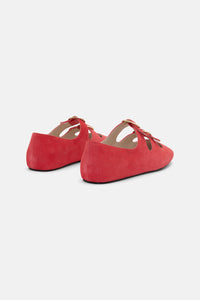 Gorman NZ - Double Buckle Flat - red