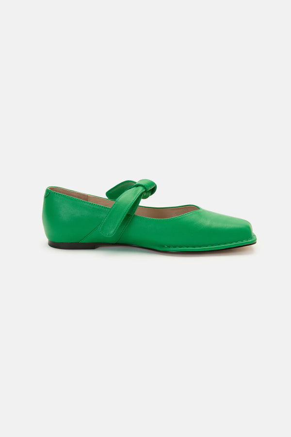 Gorman NZ - Tie Up Flat-Green - green