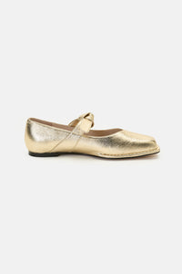 Gorman NZ - Tie Up Flat-Gold - gold