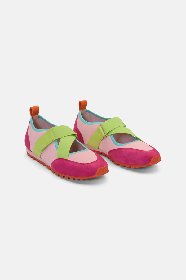 Gorman NZ - Spring Ahead Sneaker-Pink - pink-green