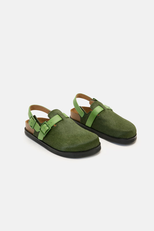 Gorman NZ - Buckle Up Clog Green - green