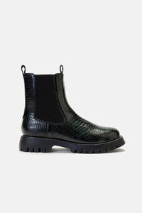 Gorman NZ - Leo Rising Boot-Black - black-green