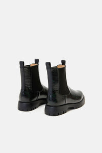 Gorman NZ - Leo Rising Boot-Black - black-green
