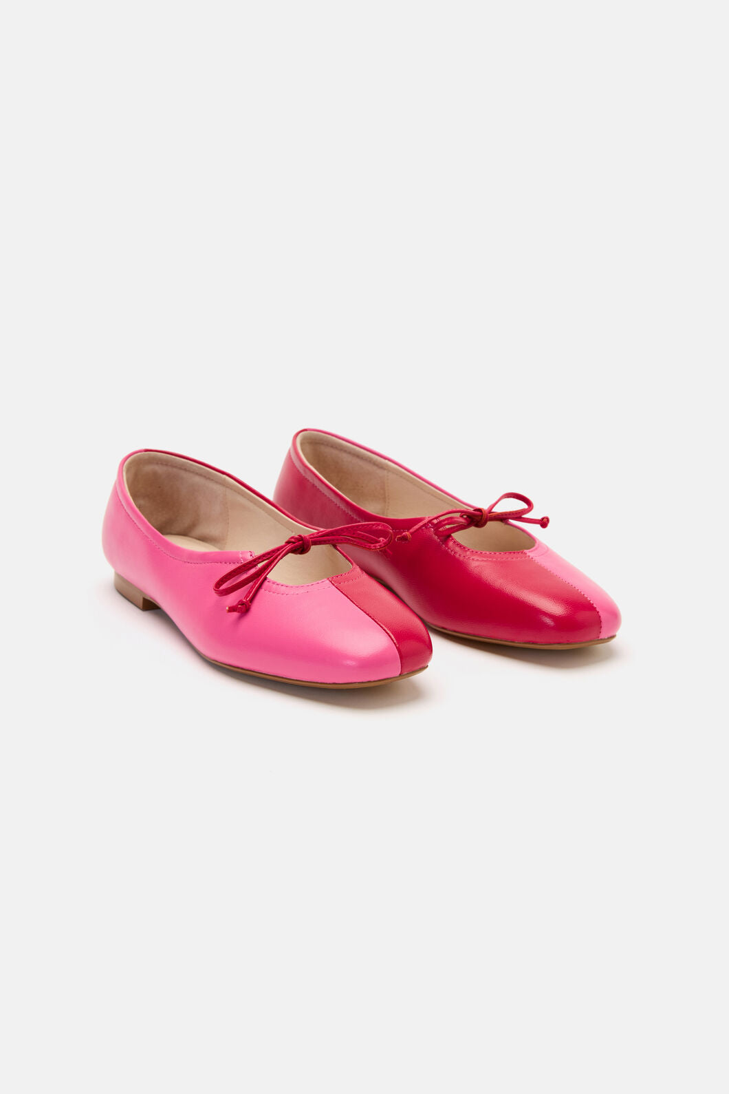 Gorman NZ - Spliced Ballet Flat - red-pink