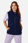 Gorman NZ - Scrubs Navy Polar Fleece Vest - navy