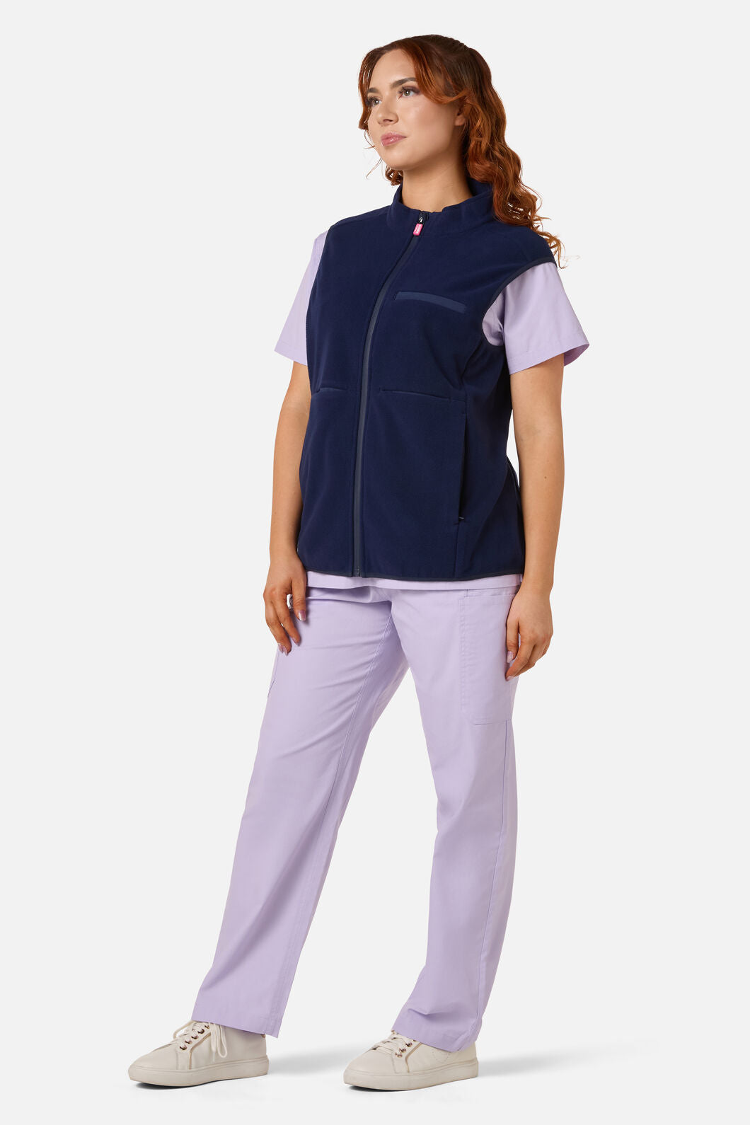 Gorman NZ - Scrubs Navy Polar Fleece Vest - navy