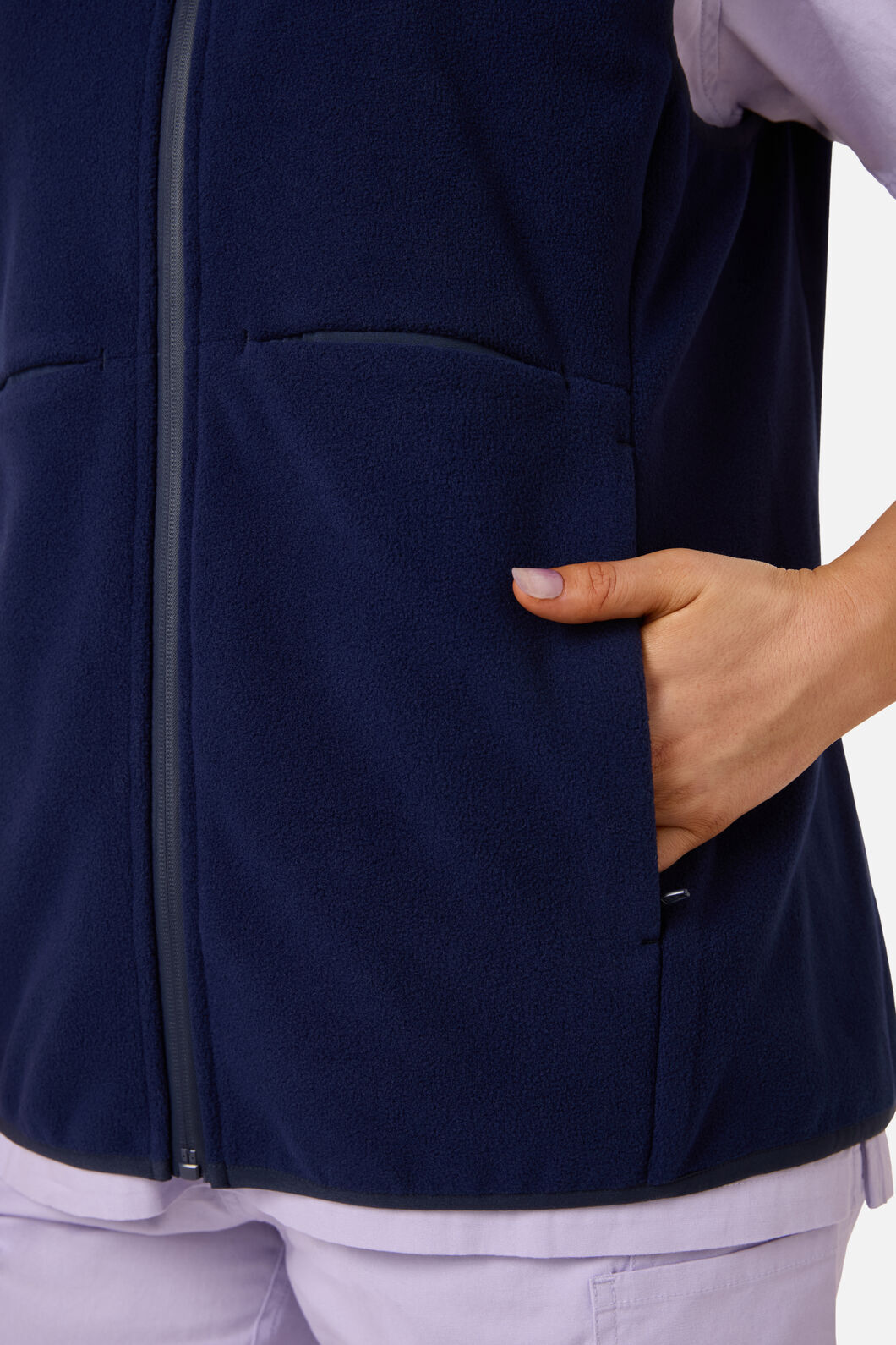 Gorman NZ - Scrubs Navy Polar Fleece Vest - navy