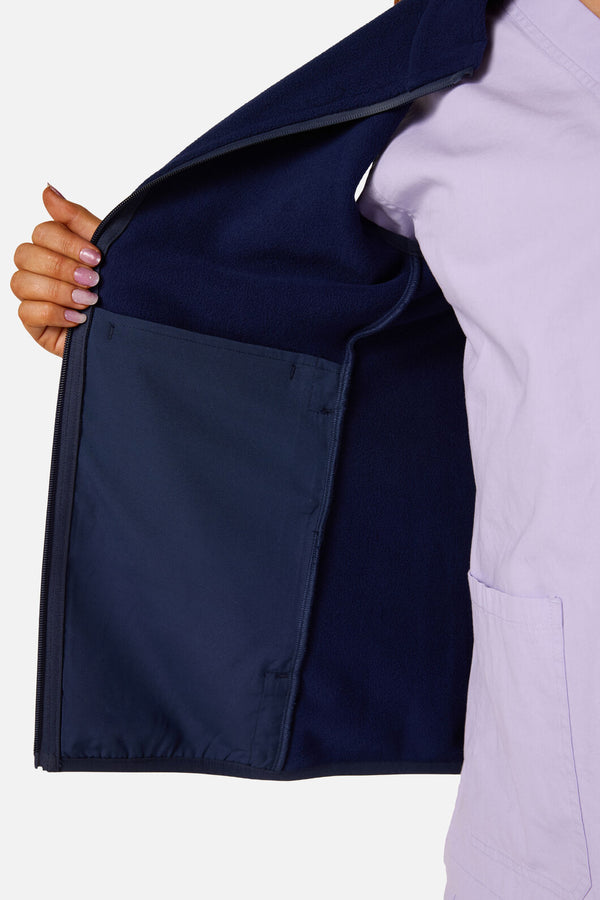 Gorman NZ - Scrubs Navy Polar Fleece Vest - navy