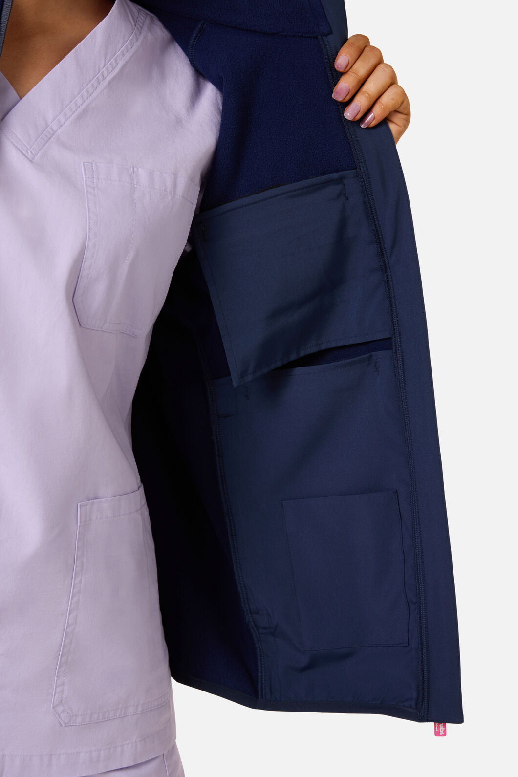 Gorman NZ - Scrubs Navy Polar Fleece Vest - navy