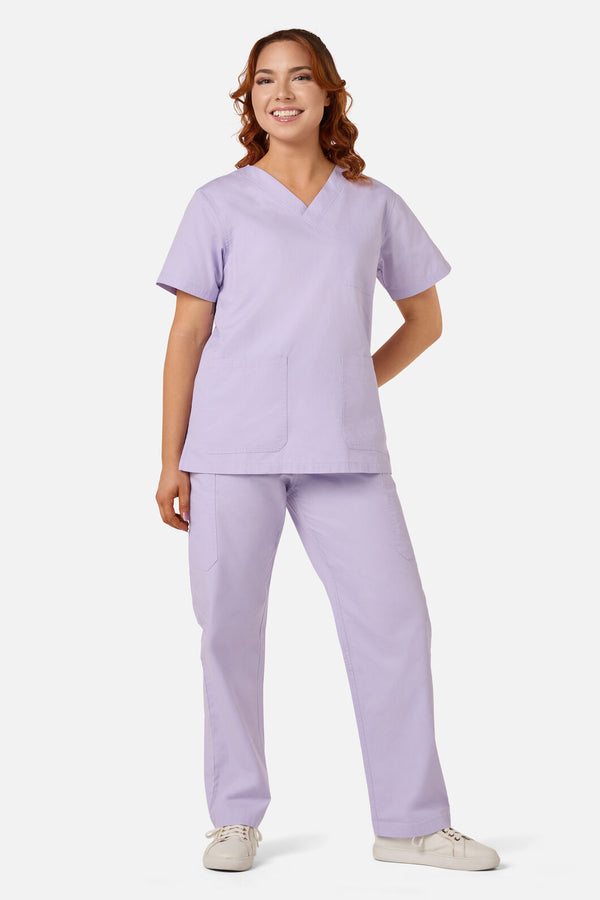 Gorman NZ - SCRUBSWITHLOVE LILAC SCRUB SET - lilac