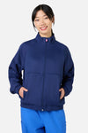 Gorman NZ - Scrub Womens Navy Zip Up Jacket - navy