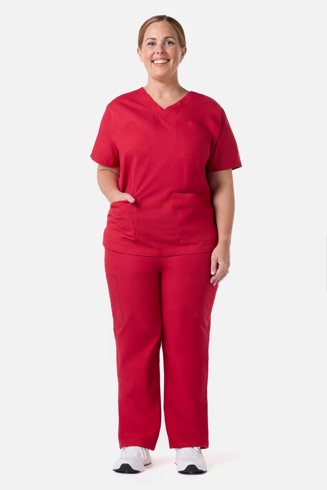 Gorman NZ - Scrubswithlove Red Scrub Set - red