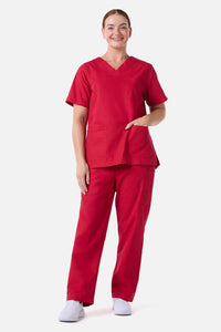 Gorman NZ - Scrubswithlove Red Scrub Set - red