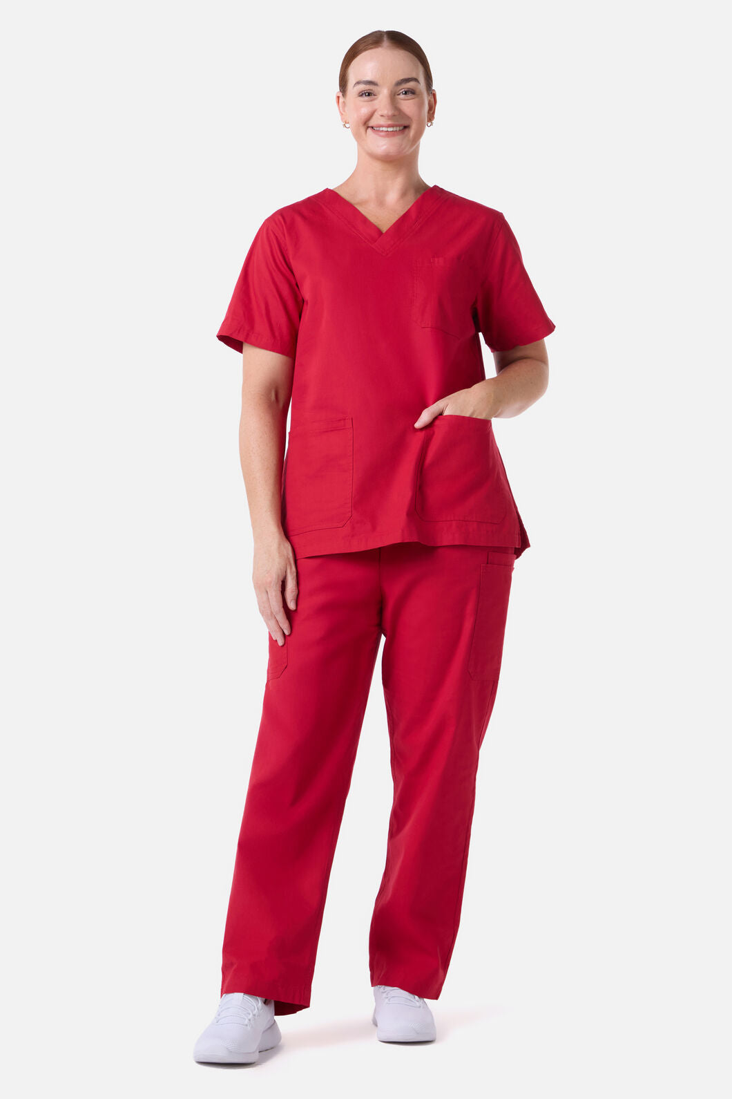 Gorman NZ - Scrubswithlove Red Scrub Set - red