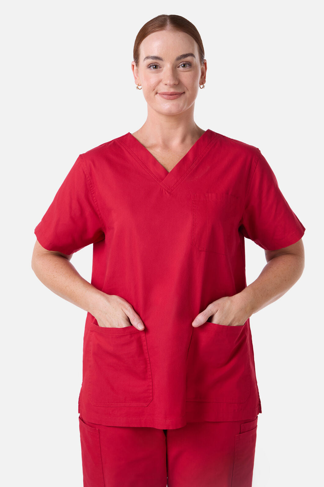 Gorman NZ - Scrubswithlove Red Scrub Set - red