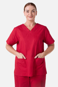 Gorman NZ - Scrubswithlove Red Scrub Set - red