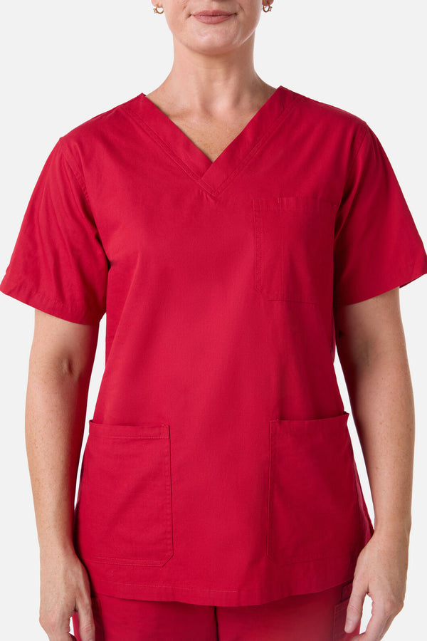 Gorman NZ - Scrubswithlove Red Scrub Set - red