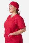 Gorman NZ - Scrubswithlove Red Scrub Hat - red