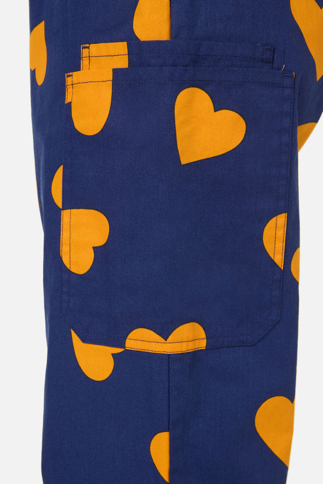 Gorman NZ - Orange Hearts scrub set - navy