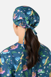 Gorman NZ - Snailed It Scrub Hat - blue