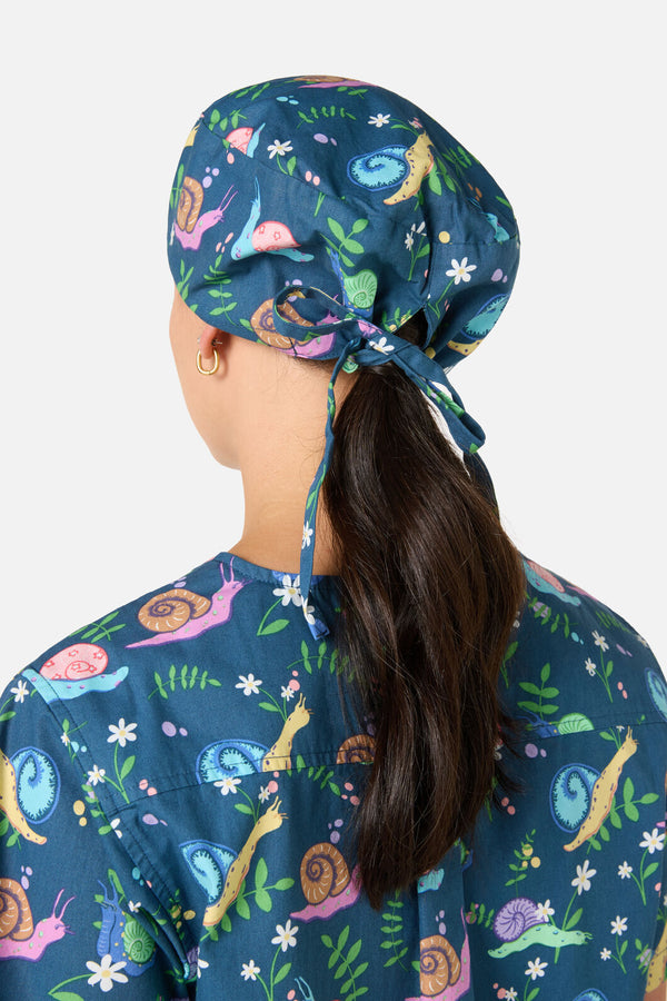 Gorman NZ - Snailed It Scrub Hat - blue
