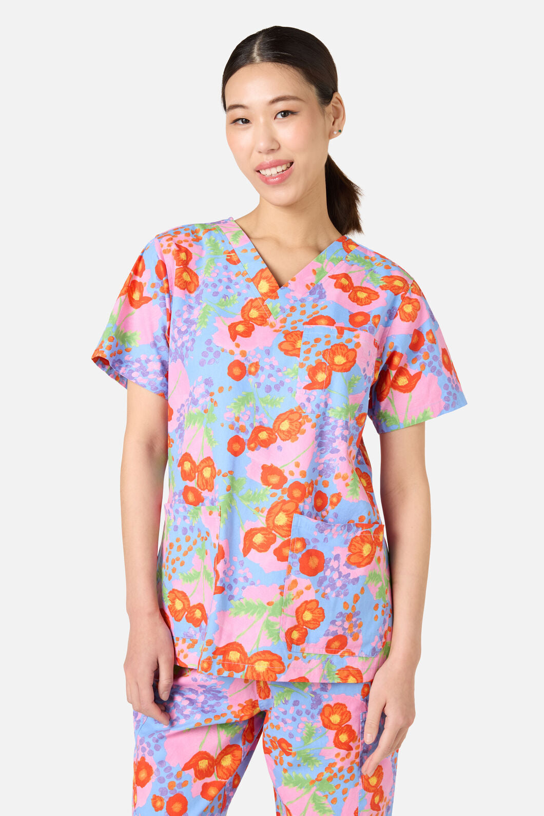 Gorman NZ - Poppy Dotty Scrub Set - multi