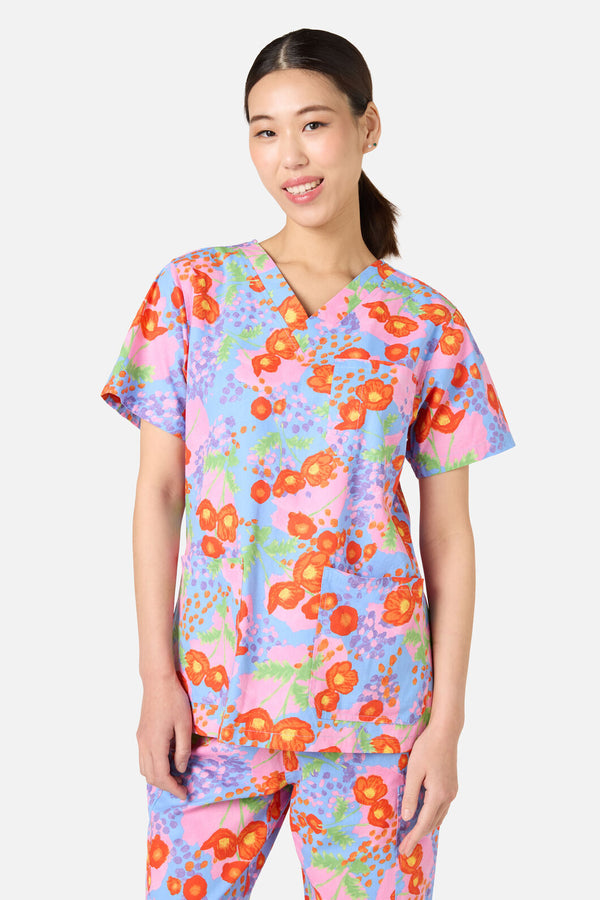 Gorman NZ - Poppy Dotty Scrub Set - multi