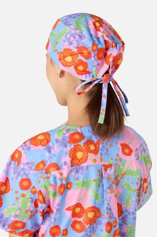 Gorman NZ - Poppy Dotty Scrub Hat - multi