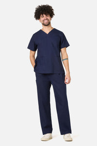 Gorman NZ - 100% Cotton Navy Scrub Set - navy