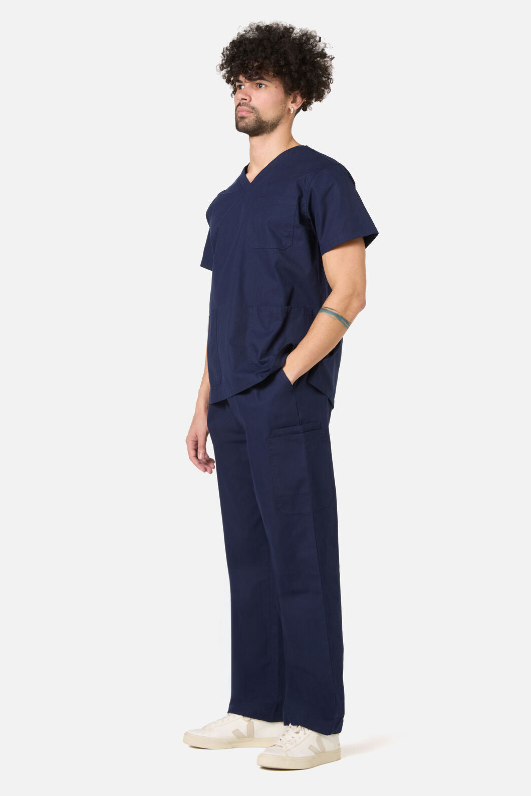 Gorman NZ - 100% Cotton Navy Scrub Set - navy
