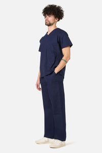 Gorman NZ - 100% Cotton Navy Scrub Set - navy