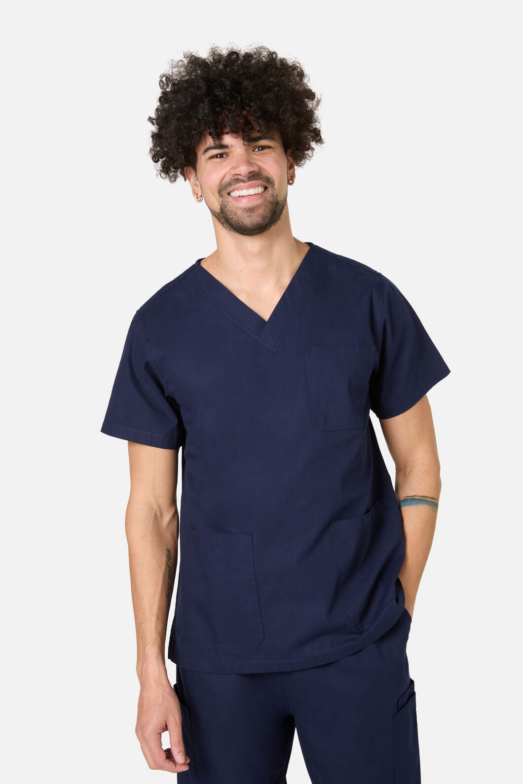 Gorman NZ - 100% Cotton Navy Scrub Set - navy