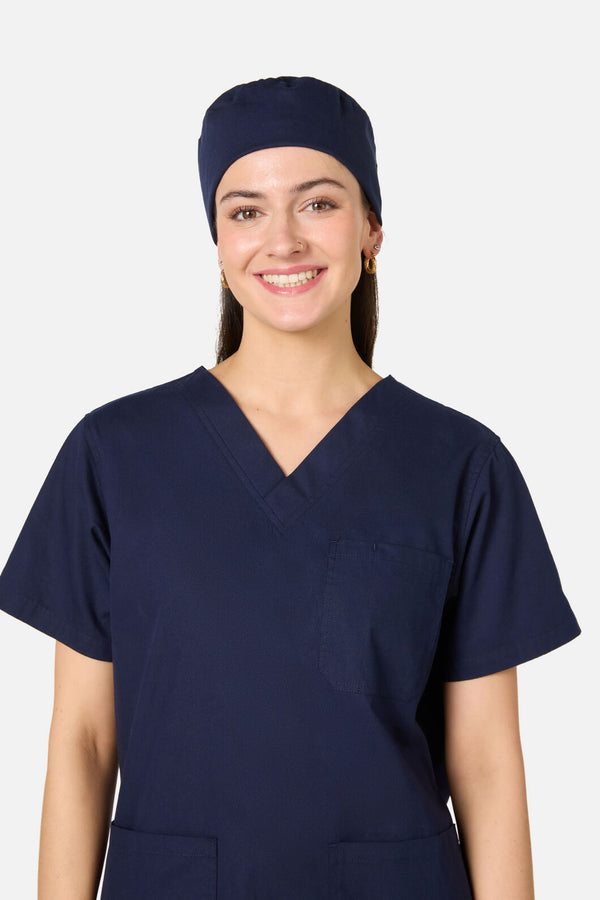 Gorman NZ - 100% Cotton Navy Scrub Hat - navy