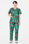 Gorman NZ - Bloom'N'Blossom Scrub Set - green