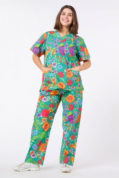 Gorman NZ - Seasonal Scrub Set - green