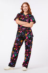Gorman NZ - Heartfull scrub set - black