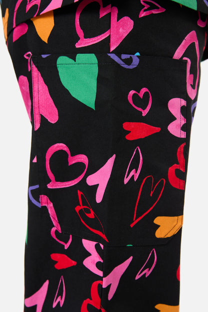 Gorman NZ - Heartfull scrub set - black