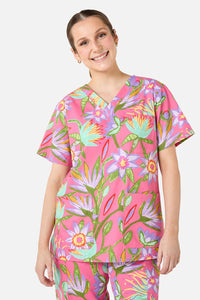 Gorman NZ - Lotus Flower scrub set - pink